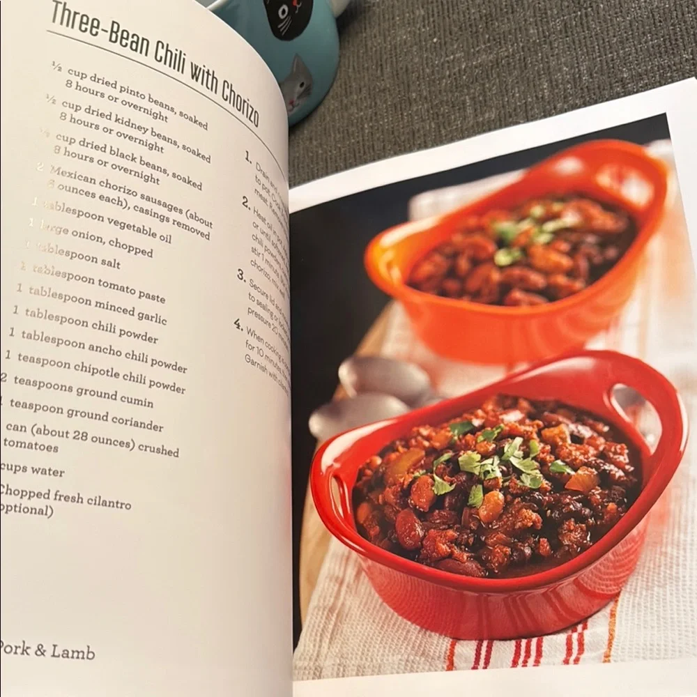 Cook Instant! Recipe Book. Never Used. For your ELECTRIC PRESSURE COOKER!